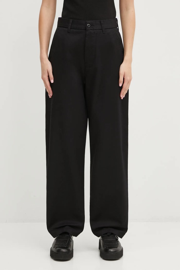 Carhartt WIP cotton trousers W Brady Pant cotton black I036328.8902