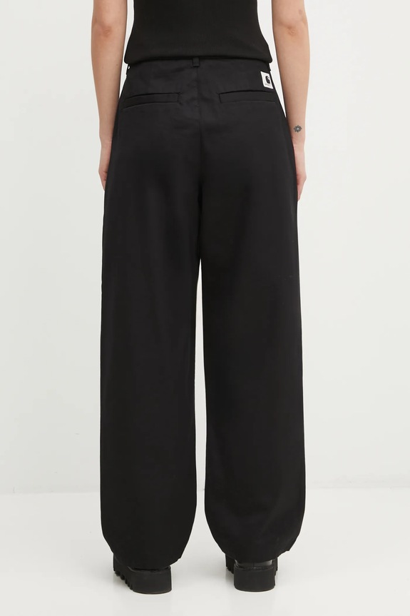Clothing Carhartt WIP cotton trousers W Brady Pant I036328.8902 black