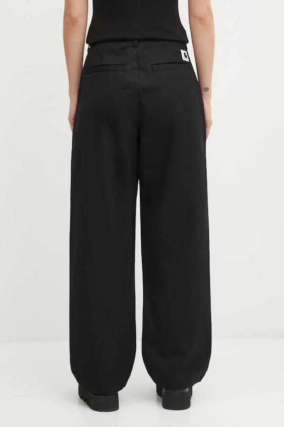 Clothing Carhartt WIP cotton trousers W Brady Pant I036328.8902 black