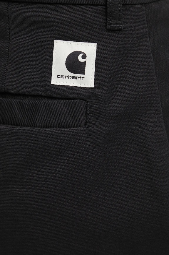 Carhartt WIP cotton trousers W Brady Pant black I036328.8902