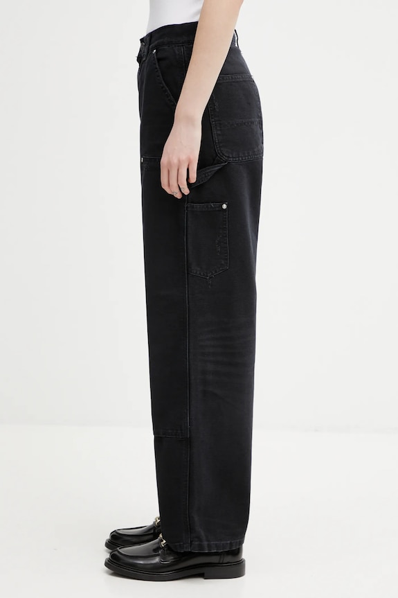 Дънки Carhartt WIP W Brandon Double Knee Pant I036352.89B7 черен SS26