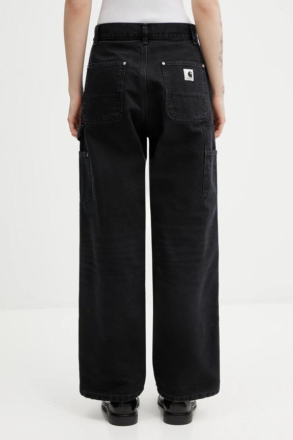 Дрехи Дънки Carhartt WIP W Brandon Double Knee Pant I036352.89B7 черен