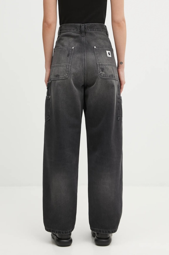 Clothing Carhartt WIP jeans W Brandon Double Knee Pant I036323.89B7 black