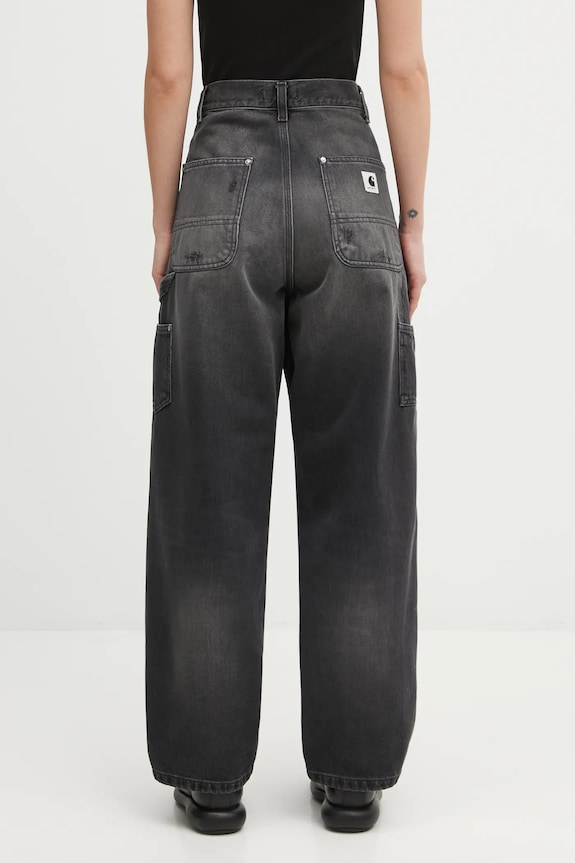 Clothing Carhartt WIP jeans W Brandon Double Knee Pant I036323.89B7 black