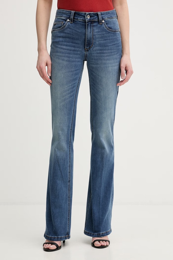 Liu Jo jeansy flare damskie niebieski UA6015.D0318