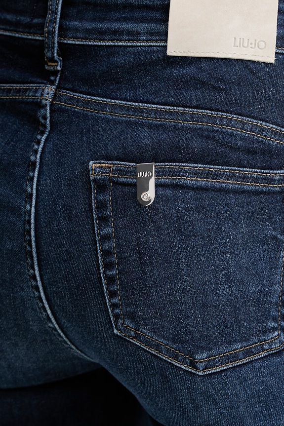 Liu Jo jeansy skinny damskie granatowy UA6035.D0305