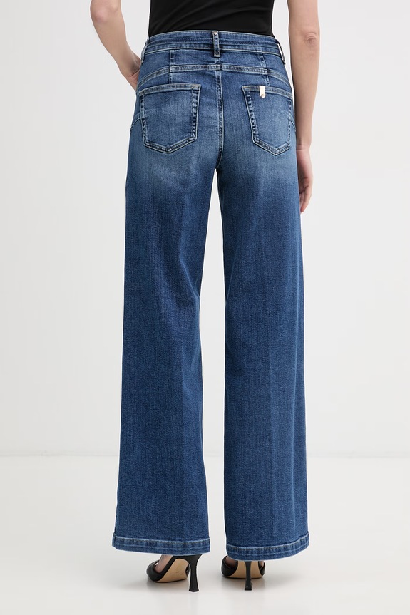 Odzież Liu Jo jeansy flare damskie UA6160.D0264 niebieski