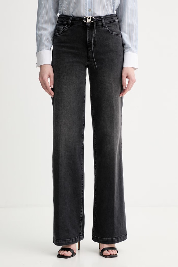 Liu Jo jeans negru UA6160.D0264