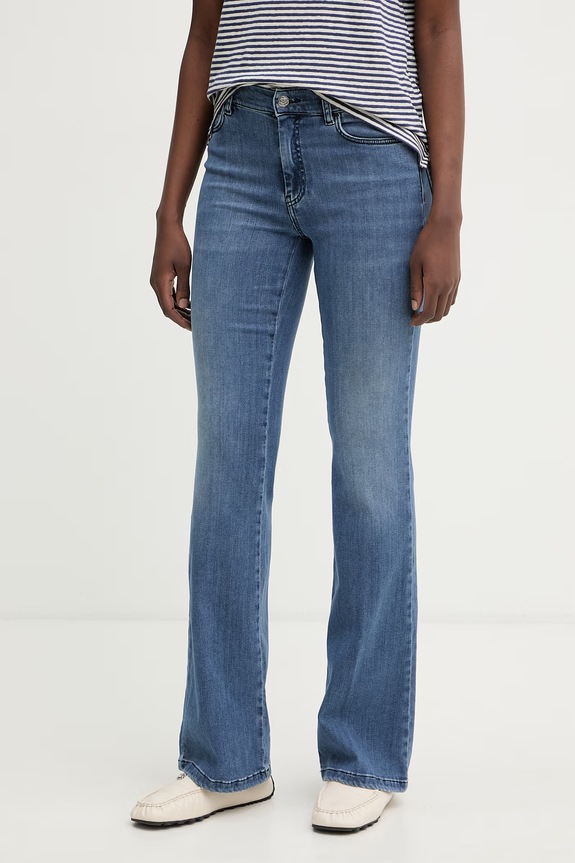 Marella kavbojke bootcut kroja ženske BCUT modra 2613181104200