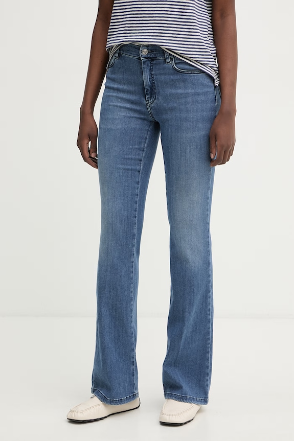 Marella kavbojke bootcut kroja ženske BCUT modra 2613181104200