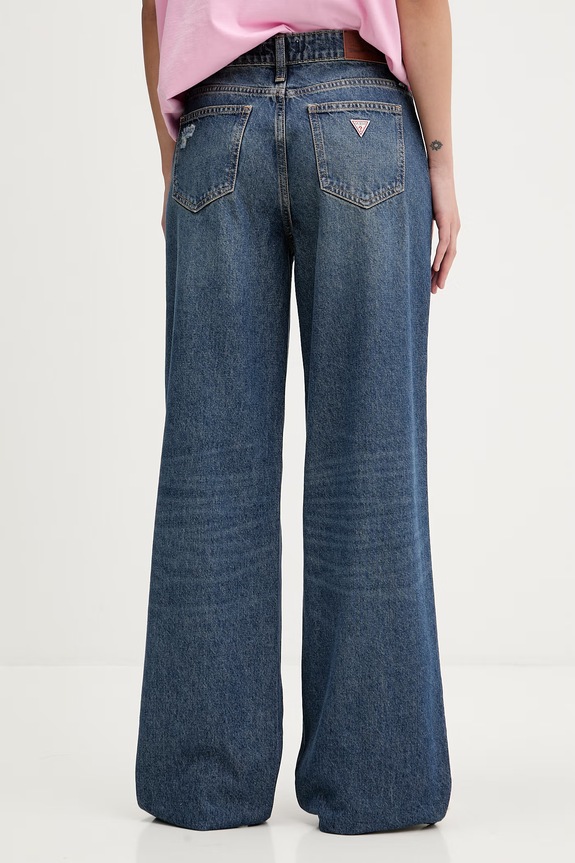 Oblečení Džíny Guess Jeans W5YA0Y.D6362 modrá