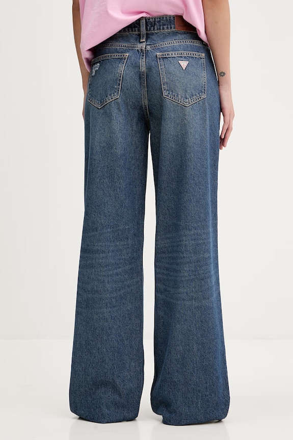 Oblečení Džíny Guess Jeans W5YA0Y.D6362 modrá