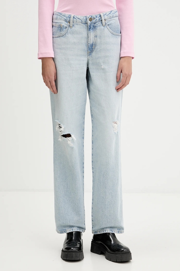 Guess Jeans blugi albastru W6RA0I.D5M5D