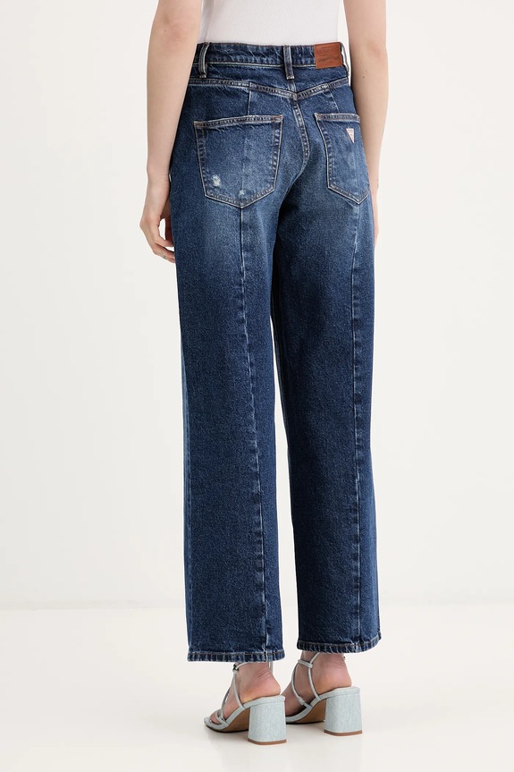 Odzież Guess Jeans jeansy W6RA1H.D5M4N granatowy