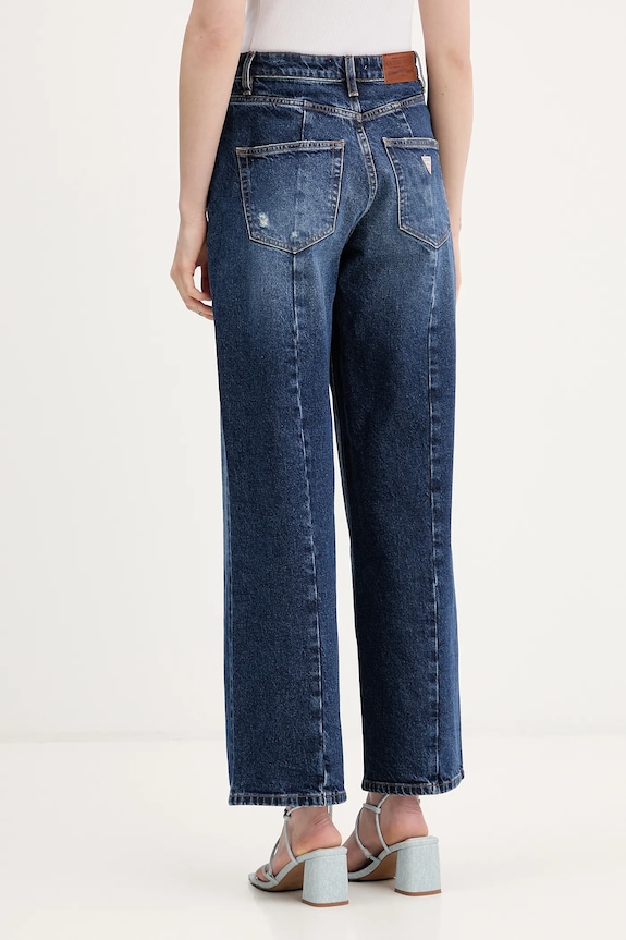Odzież Guess Jeans jeansy W6RA1H.D5M4N granatowy