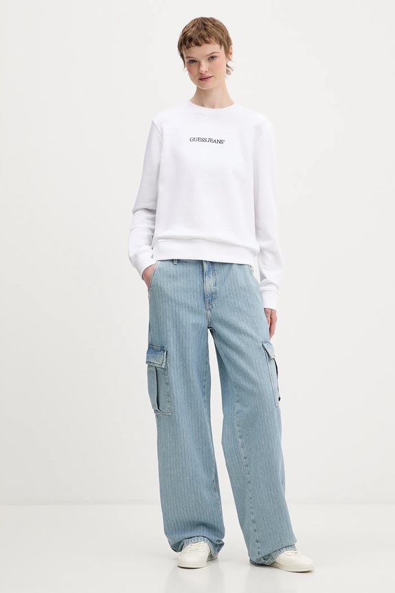 Guess Jeans jeansy W6RA1R.D6511 niebieski SS26