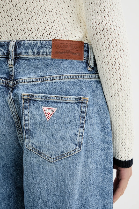 Guess Jeans jeansy W6RA2B.D5M5M niebieski