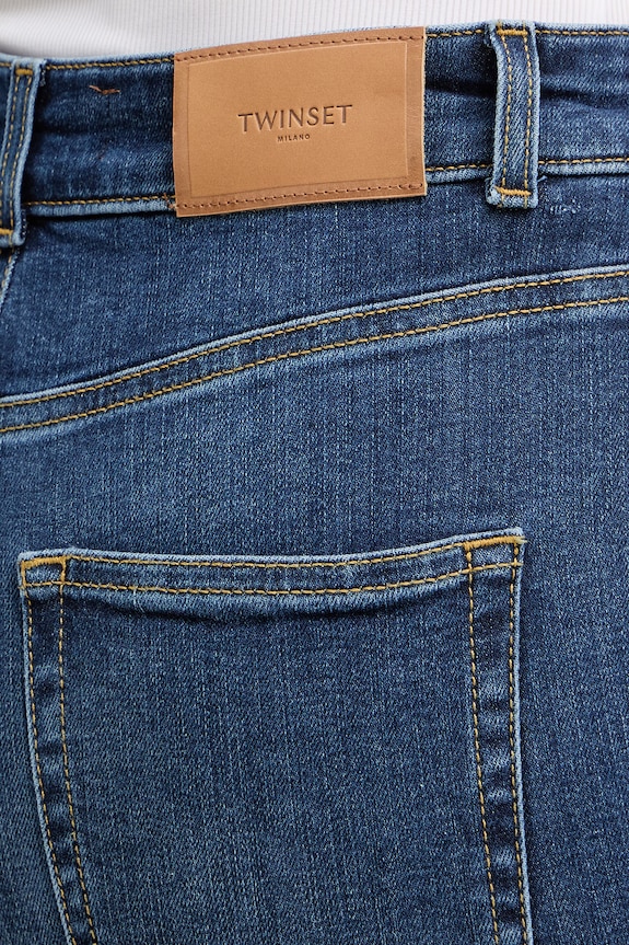 Τζιν παντελόνι Twinset μπλε 261TP2703