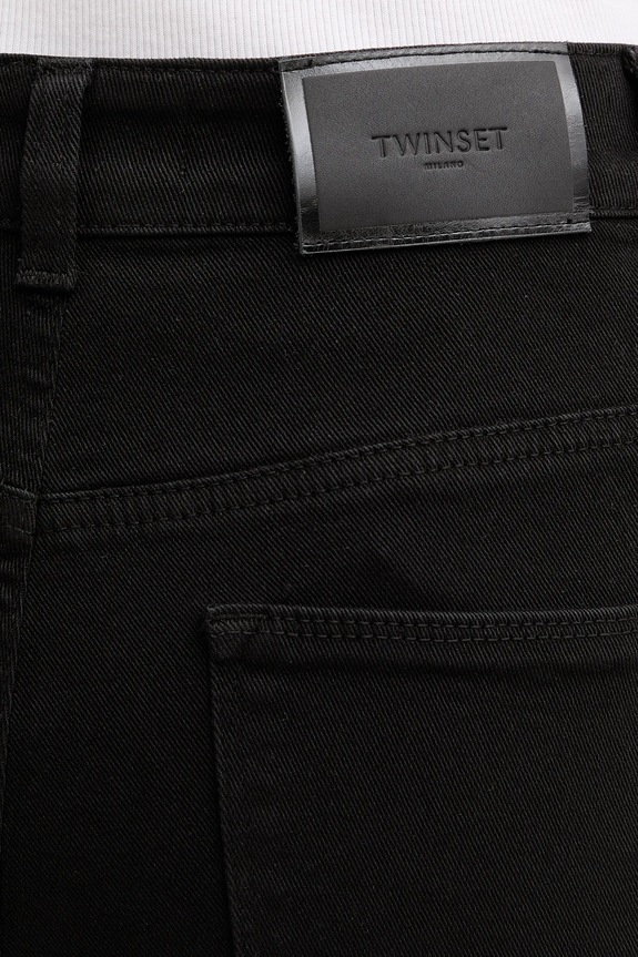 Twinset jeans nero 261TP2680