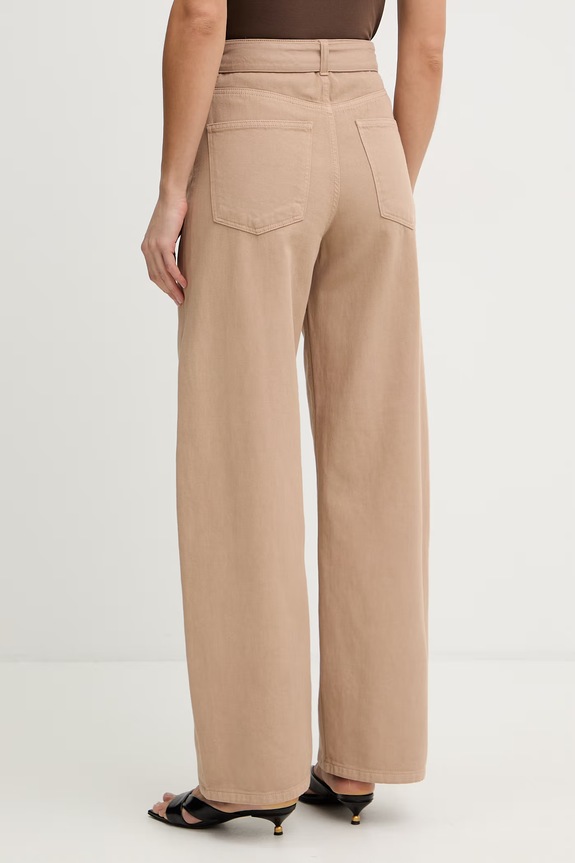 Odzież Twinset jeansy 261TP2161 beżowy