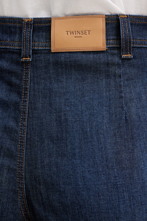 Abbigliamento Twinset jeans 261TP2671 blu navy