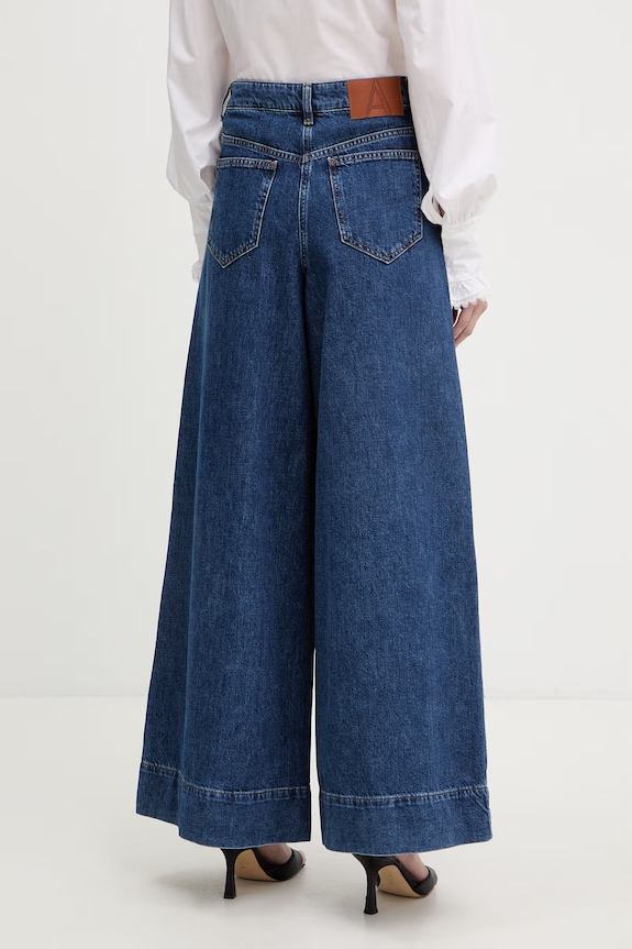 Odzież Twinset jeansy 261AP2390 niebieski
