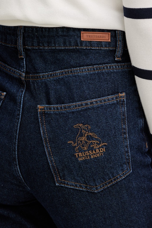 Džíny Trussardi námořnická modř P4409300336N