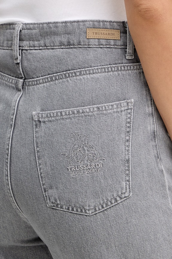 Τζιν παντελόνι Trussardi γκρί P4409600359N