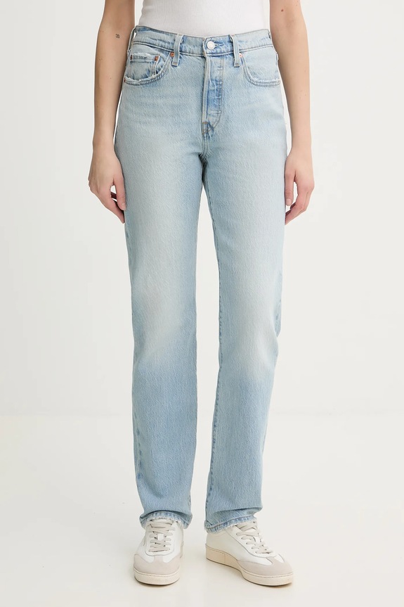 Levi's jeansy 501® JEANS FOR WOMEN niebieski 12501.0631