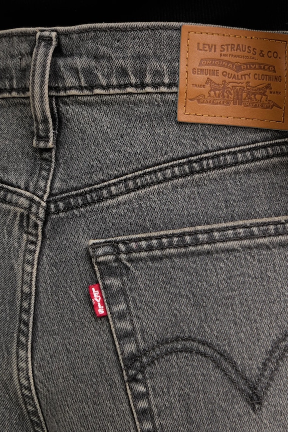 Rifle Levi's RIBCAGE FULL LENGTH sivá 79078.0051