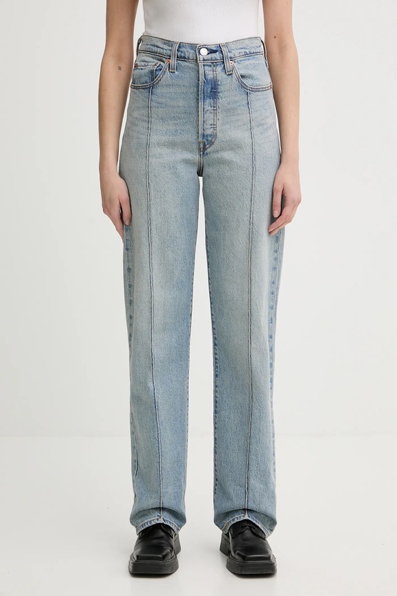 Levi's jeansy RIBCAGE FULL LENGTH niebieski 79078.0063