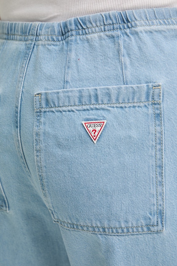 Guess Jeans pantaloni femei albastru W6GA2J.D7902