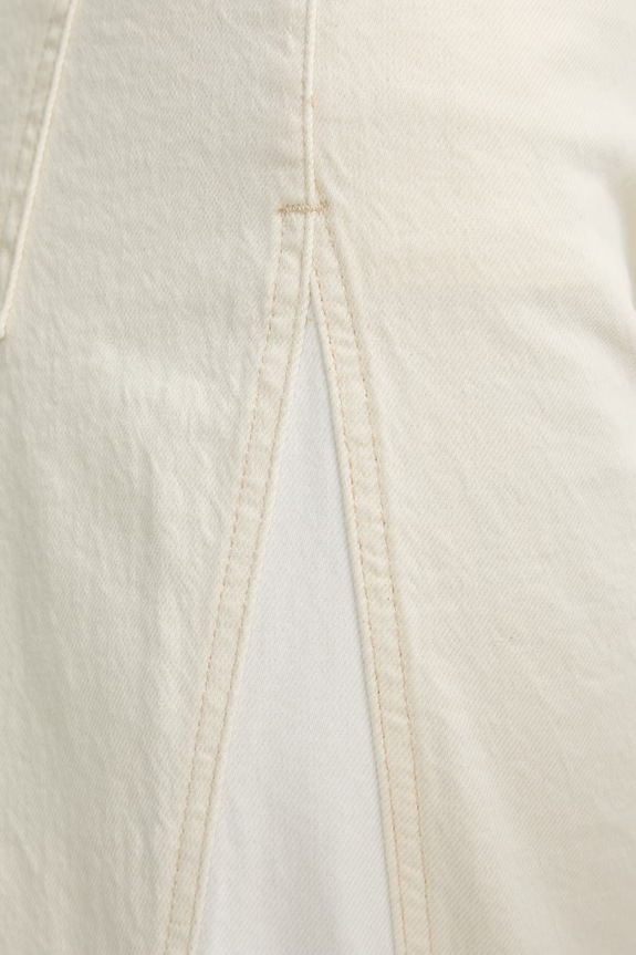 Guess Jeans jeans a gamba larga da donna W6GA2T.D6522 beige