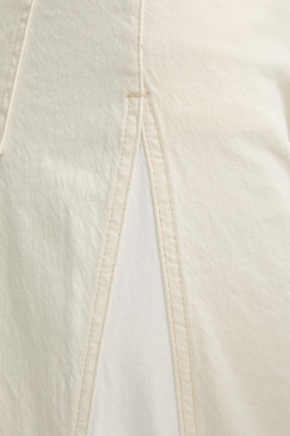 Guess Jeans jeans a gamba larga da donna W6GA2T.D6522 beige