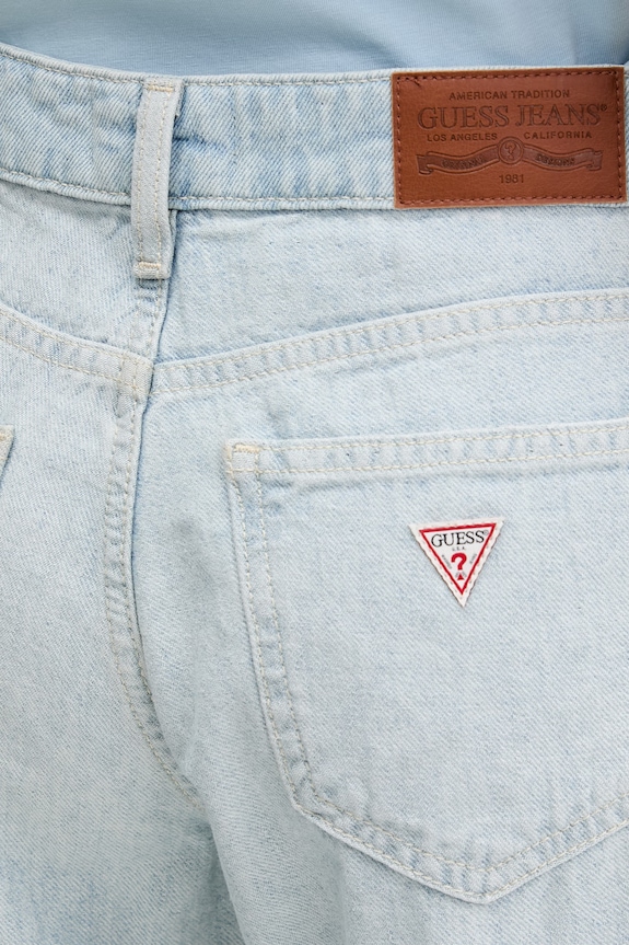 Guess Jeans rifle široké dámske modrá W6GA2T.D6534