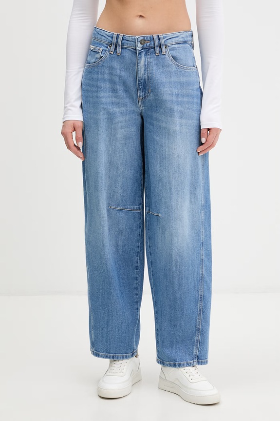 Guess Jeans blugi pentru femei albastru W6GA2X.D0022