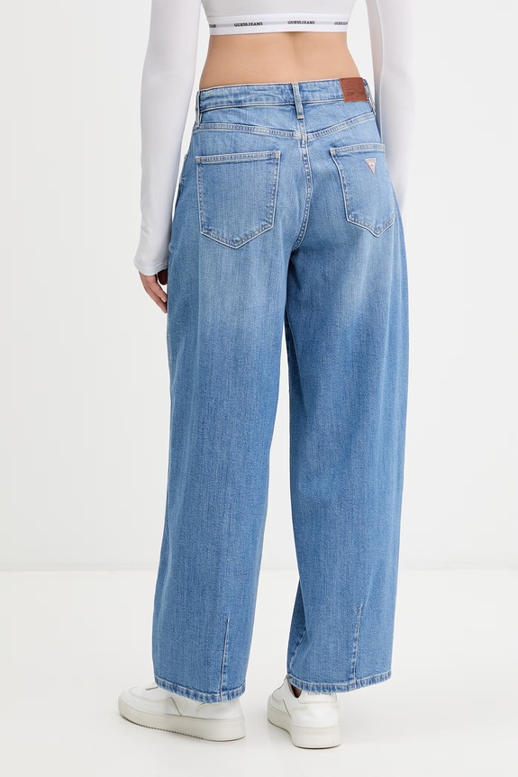 Îmbrăcăminte Guess Jeans blugi pentru femei W6GA2X.D0022 albastru