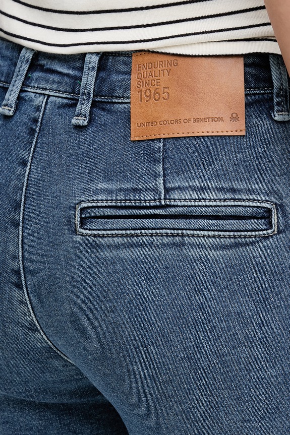 United Colors of Benetton chino da donna blu 4LCBDF0B8