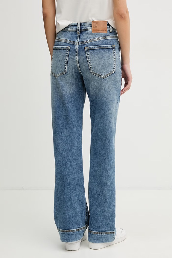 United Colors of Benetton jeansy regular damskie 4SRNDE01V niebieski SS26