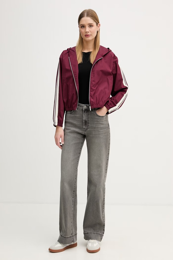 United Colors of Benetton jeansy regular damskie szary 4SRNDE01V