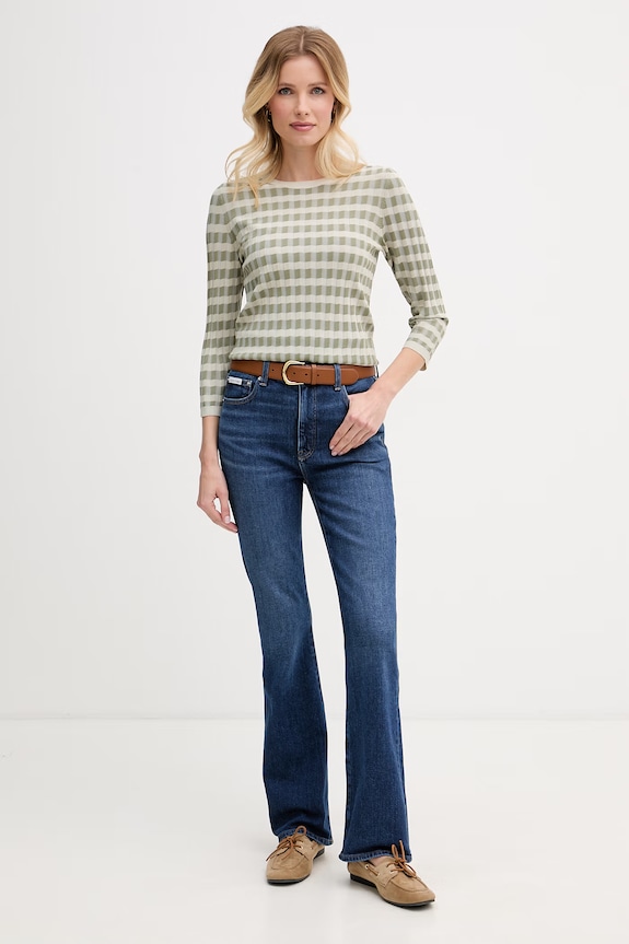 Calvin Klein Jeans bootcut γυναικεία LV047F664G μπλε SS26