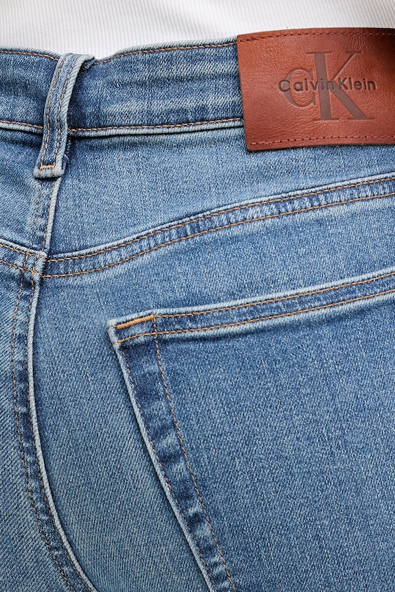 Calvin Klein Jeans blugi skinny pentru femei albastru LV047F704G