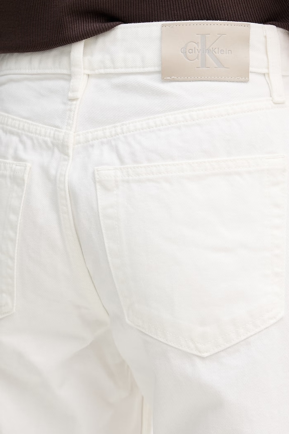 Calvin Klein Jeans ίσια Γυναικεία λευκό LV047F717G