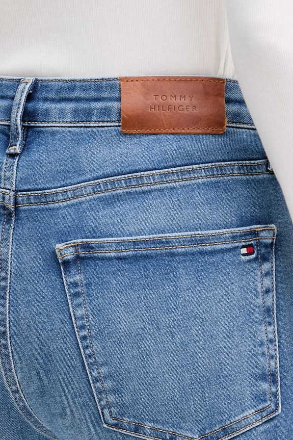 Tommy Hilfiger τζιν καμπάνα Γυναικεία μπλε WW0WW48570