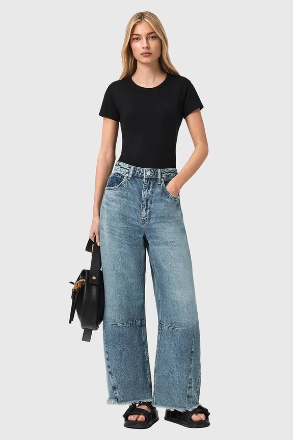 Ρούχα Τζιν παντελόνι AllSaints PAYTON W012EE μπλε