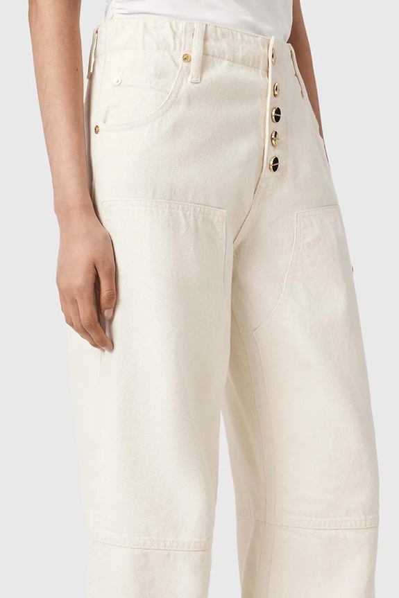 AllSaints jeansy TAY biały W030EE