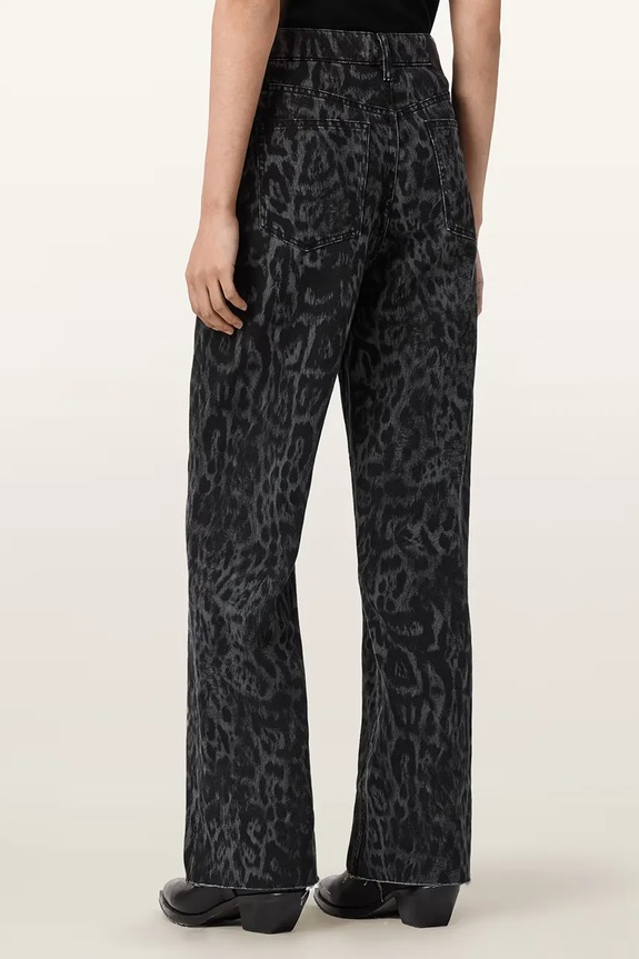 Τζιν παντελόνι AllSaints BLAKE W033EE μαύρο SS26