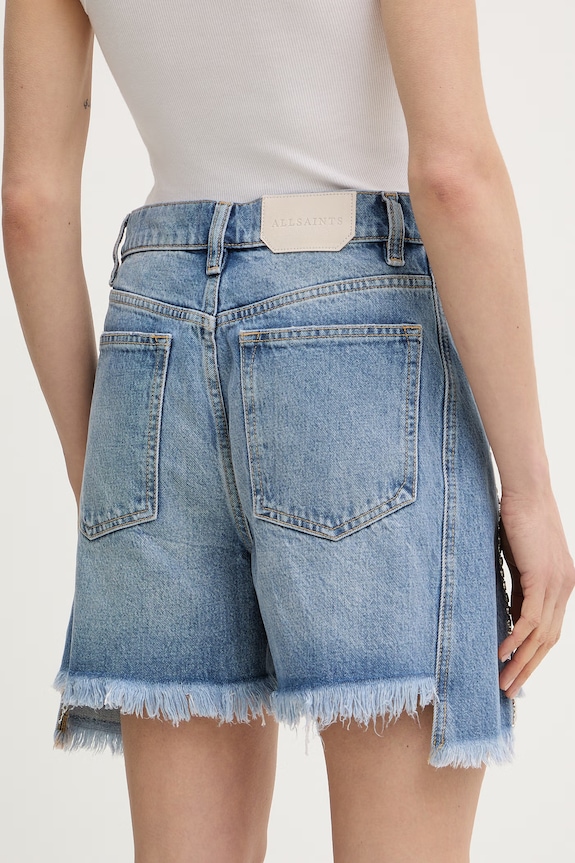 Oblečenie Rifle AllSaints FRANKIE W056EE modrá