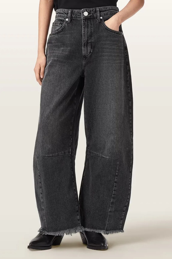 Τζιν παντελόνι AllSaints PAYTON Planet friendly μαύρο W059EE