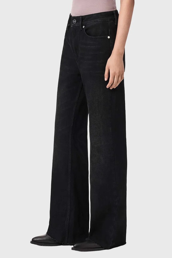 Τζιν παντελόνι AllSaints EMBER W060EE μαύρο